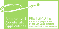 Advanced Accelerator Applications NETSPOT logo